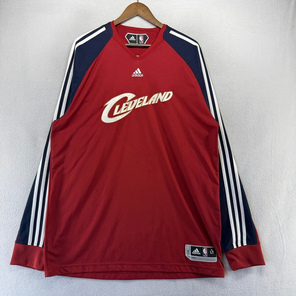 Cleveland Cavaliers Shirt Men's Large Tall Adidas Clima 365 Team Player Issued
